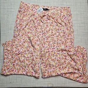 NWT Torrid Floral Print Pull-On Wide Leg Palazzo Pants‎ Casual Size 3 3X